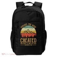 Perhaps You Were Created For Such A Time As This Christian Backpack thumb 0