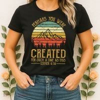 Perhaps You Were Created For Such A Time As This Christian Women's T-Shirt thumb 2