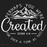 Perhaps You Were Created Christian Esther 4 14 Bible Verse Beanie thumb 2