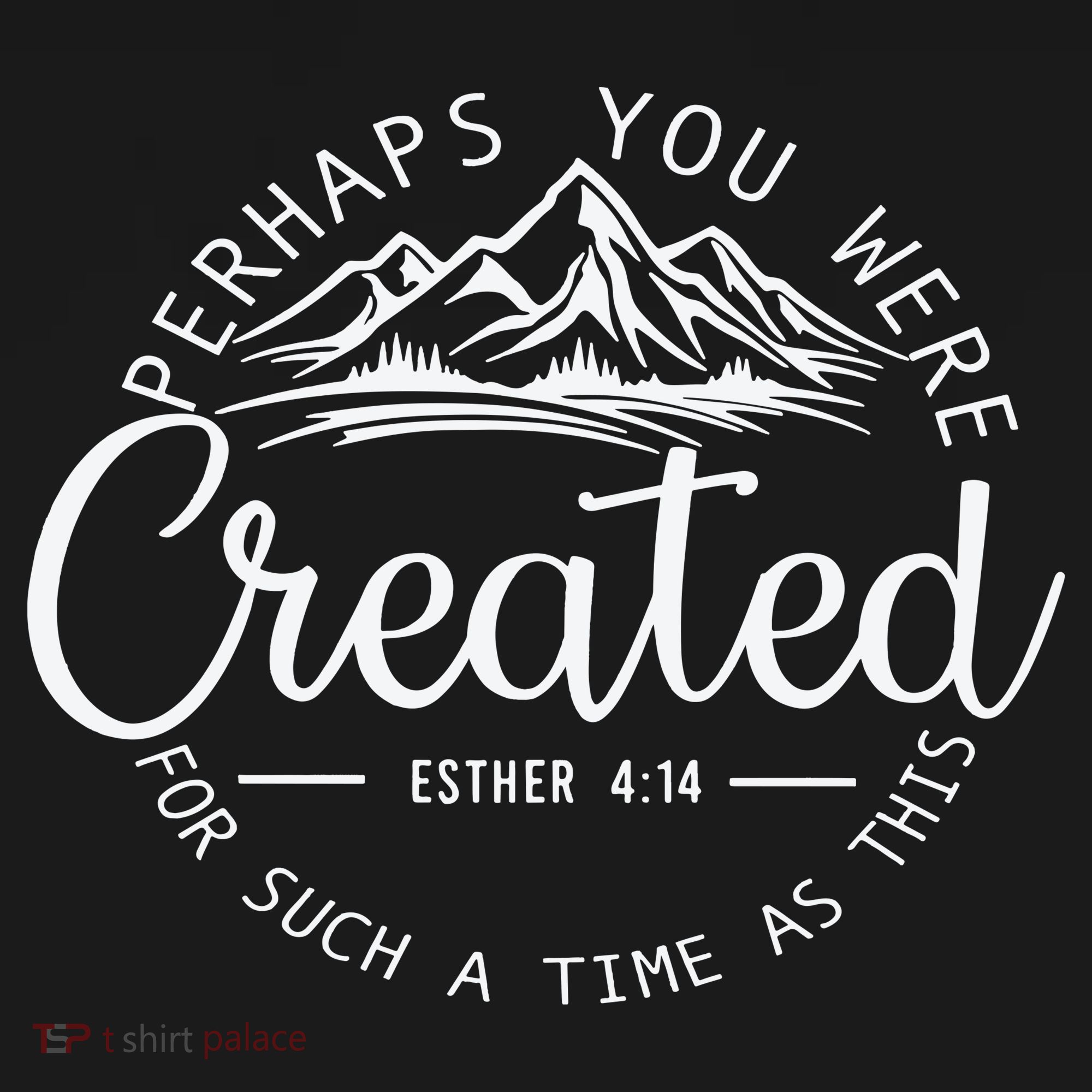 Perhaps You Were Created Christian Esther 4 14 Bible Verse Ornament