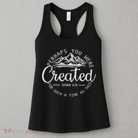 Perhaps You Were Created Christian Esther 4 14 Bible Verse Women's Tank Top thumb 3