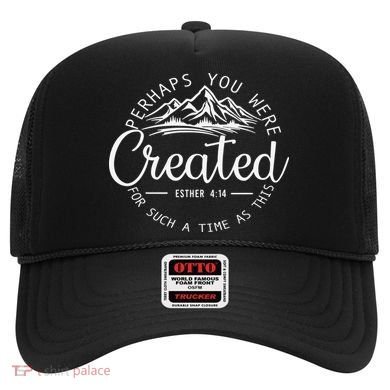 Perhaps You Were Created Christian Esther 4 14 Bible Verse Hat