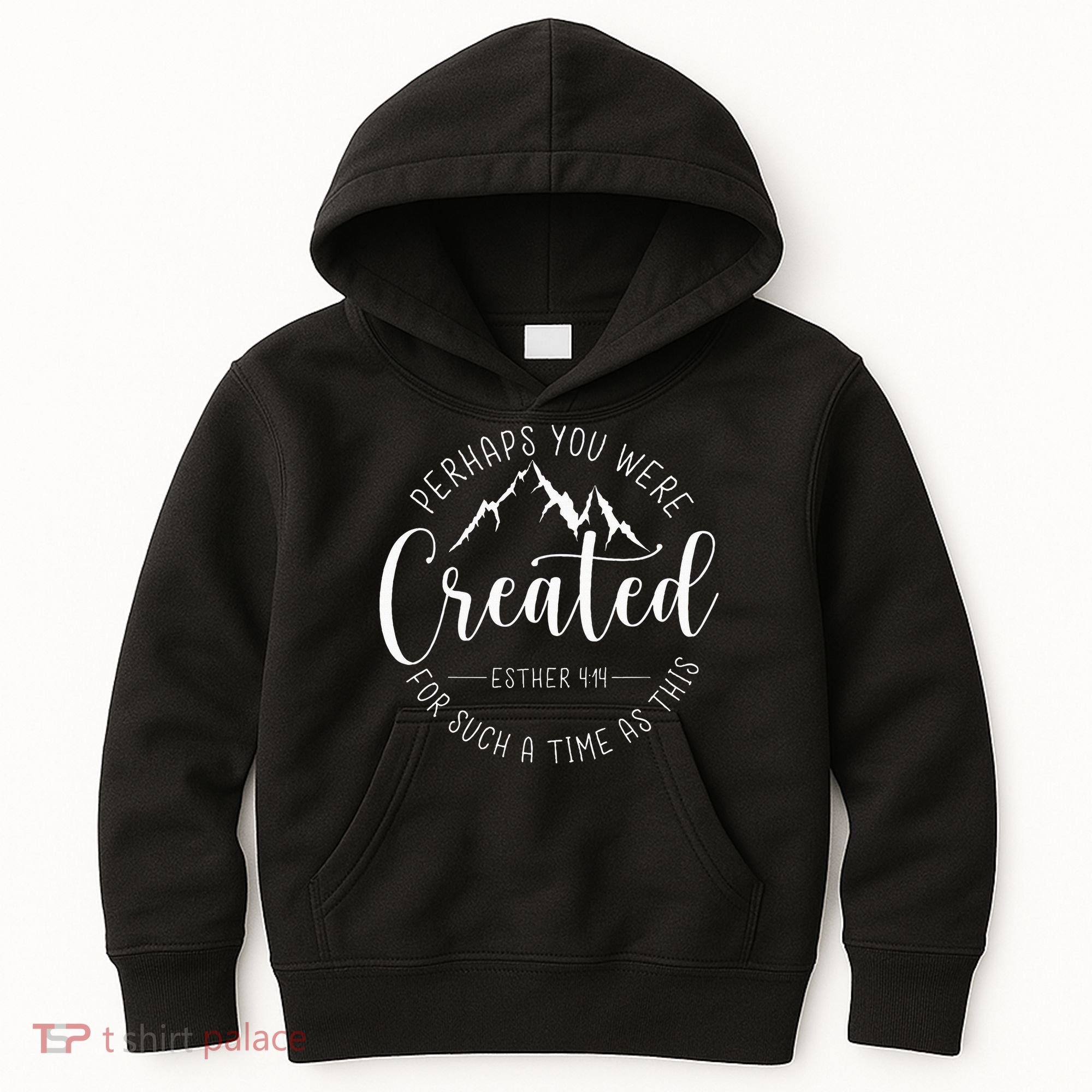 Perhaps You Were Created For Such A Time As This Religious Kids Hoodie