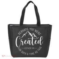 Perhaps You Were Created For Such A Time As This Religious Tote Bag thumb 0