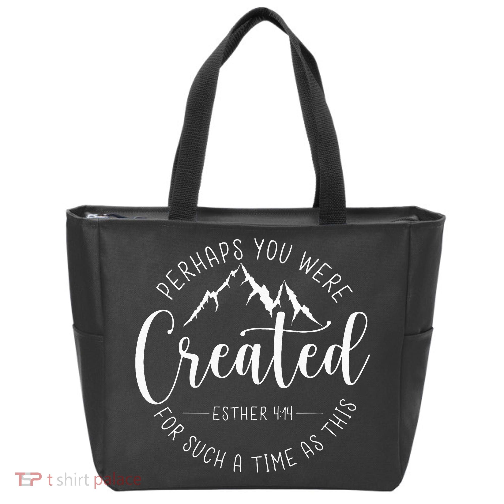 Perhaps You Were Created For Such A Time As This Religious Tote Bag