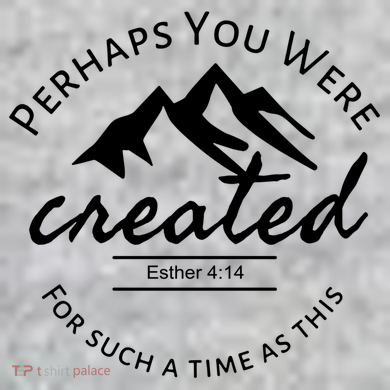 Perhaps You Were Created For Such A Time As This Esther 4 14 Great Gift The Baniff Cuffed Pom Beanie
