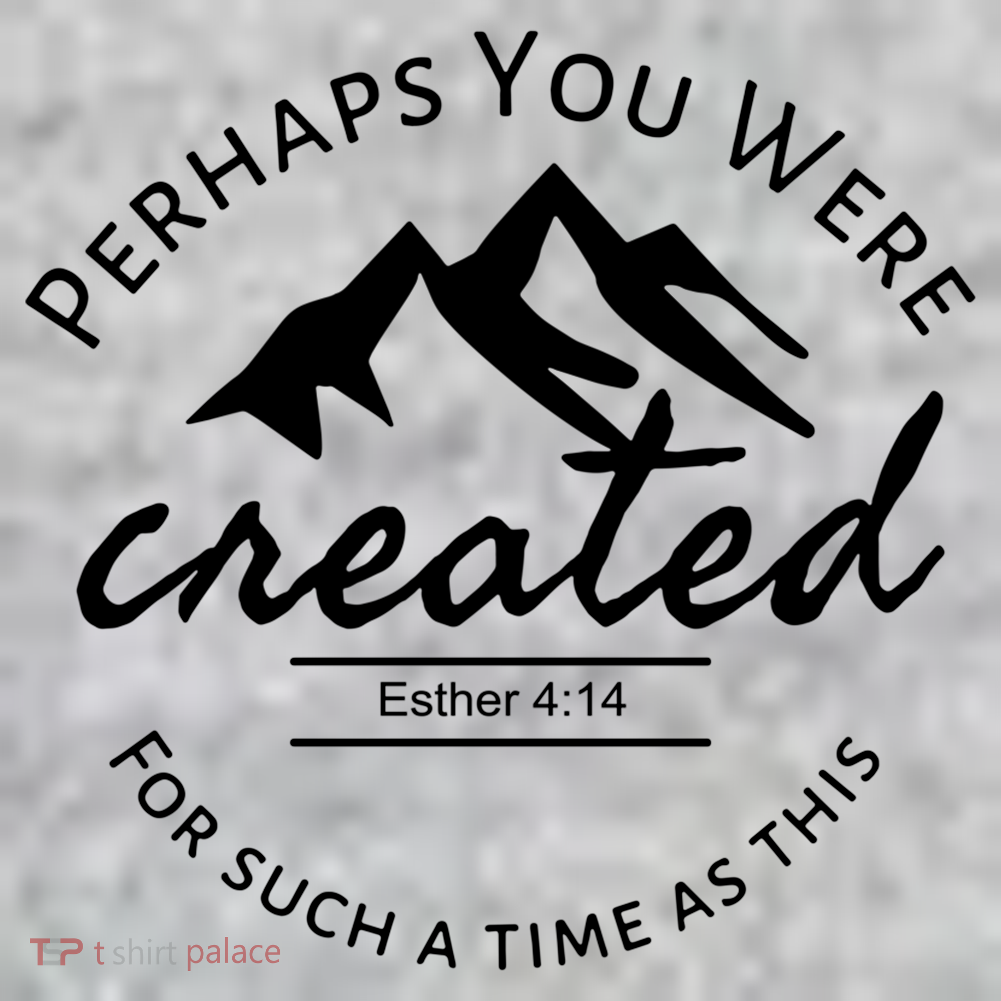 Perhaps You Were Created For Such A Time As This Esther 4 14 Great Gift The Baniff Cuffed Pom Beanie