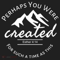 Perhaps You Were Created For Such A Time As This Esther 4 14 Great Gift Comfort Colors Heavyweight Long Sleeve T-Shirt thumb 2