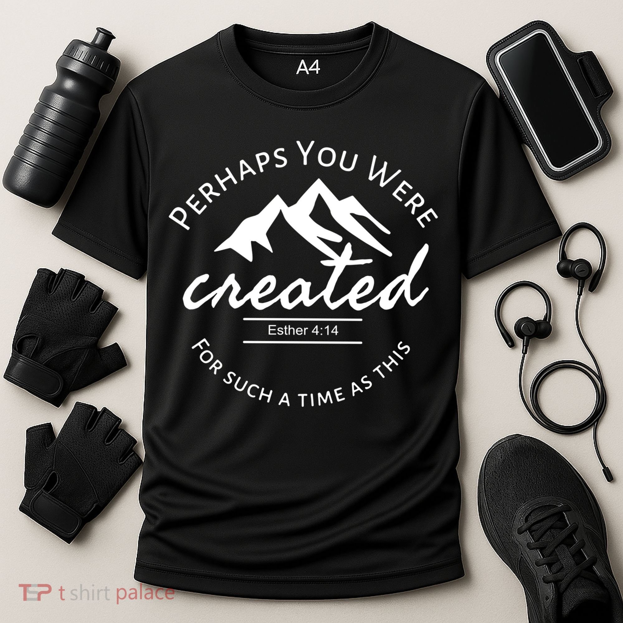 Perhaps You Were Created For Such A Time As This Esther 4 14 Great Gift Cooling Performance Crew T-Shirt