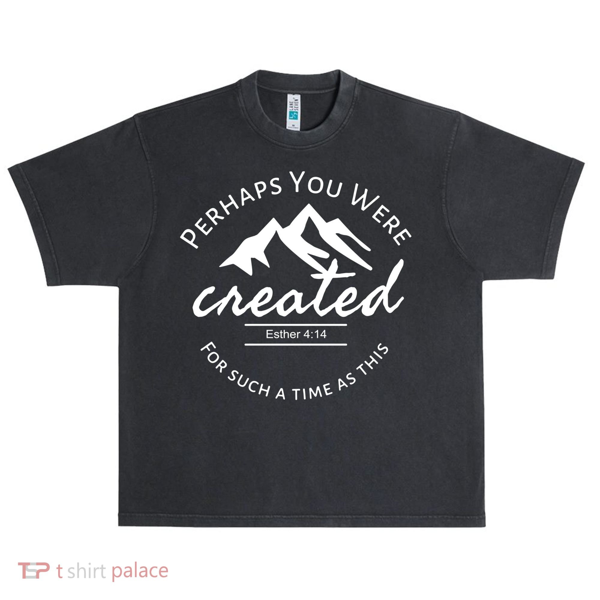 Perhaps You Were Created For Such A Time As This Esther 4 14 Great Gift Urban Oversized Heavyweight T-Shirt