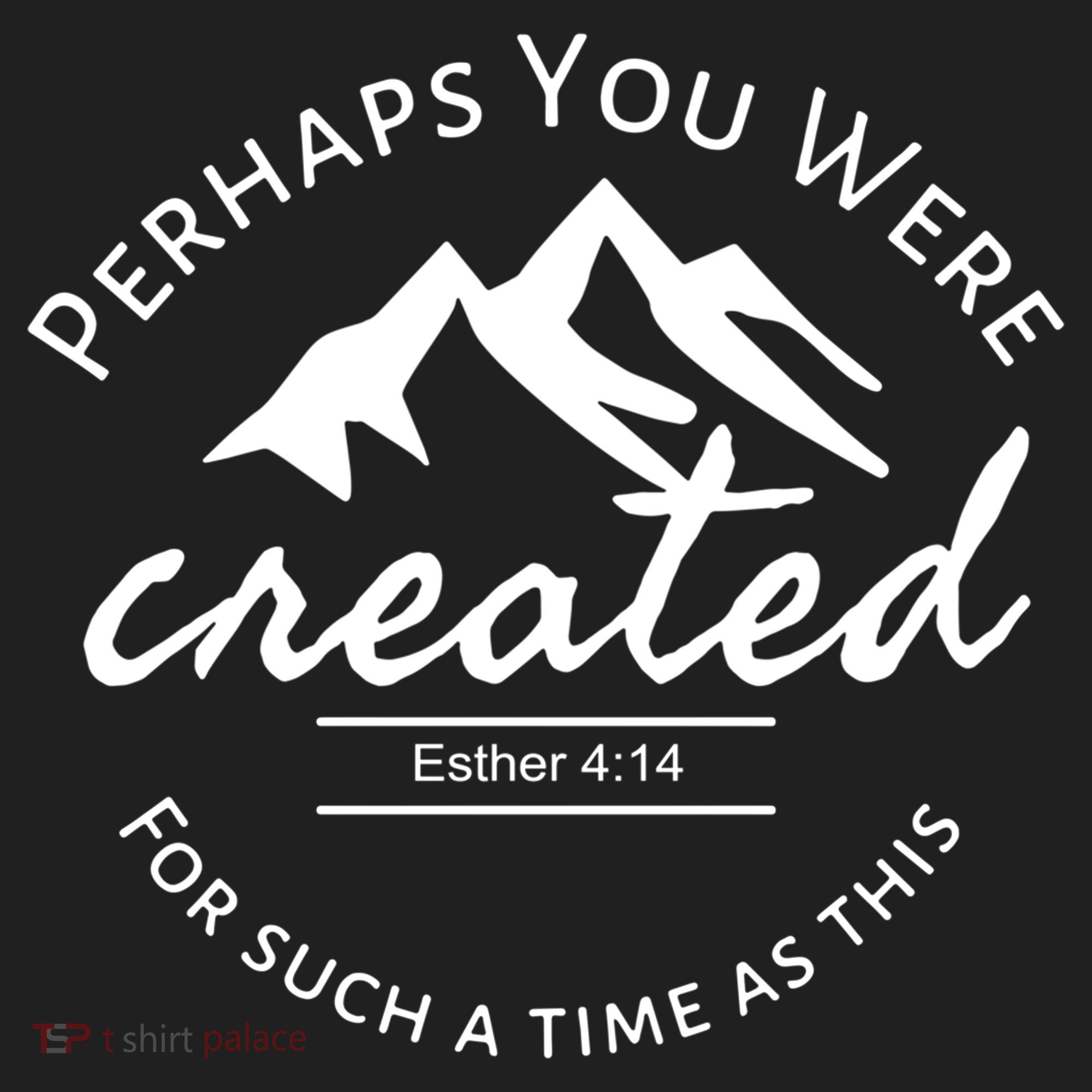 Perhaps You Were Created For Such A Time As This Esther 4 14 Great Gift Urban Oversized Heavyweight T-Shirt