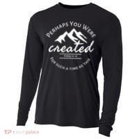 Perhaps You Were Created For Such A Time As This Esther 4 14 Great Gift Cooling Performance Long Sleeve Crew thumb 0