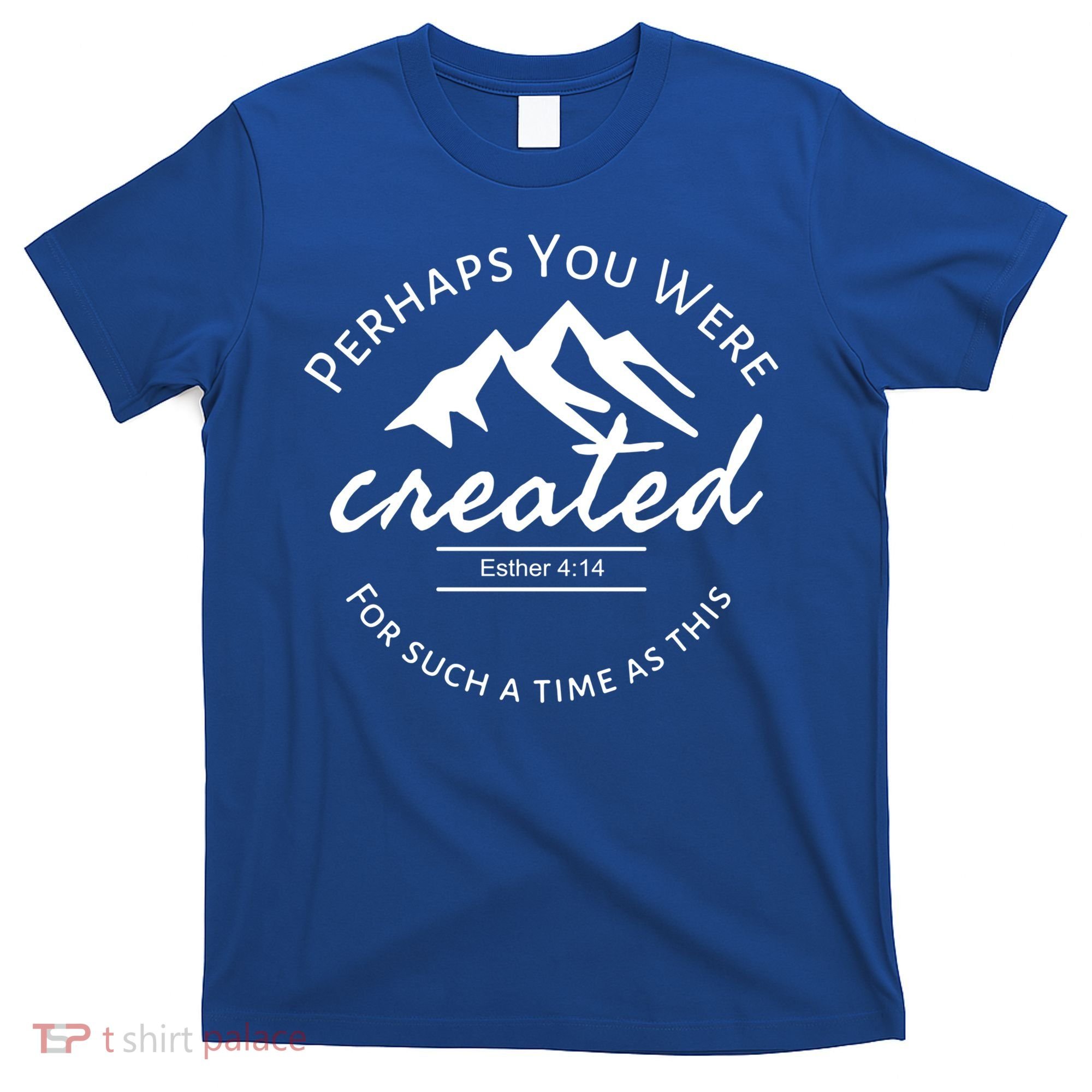 Perhaps You Were Created For Such A Time As This Esther 4 14 Great Gift T-Shirt