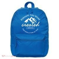 Perhaps You Were Created For Such A Time As This Esther 4 14 Great Gift 16 in Basic Backpack thumb 0