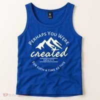 Perhaps You Were Created For Such A Time As This Esther 4 14 Great Gift Tank Top thumb 2