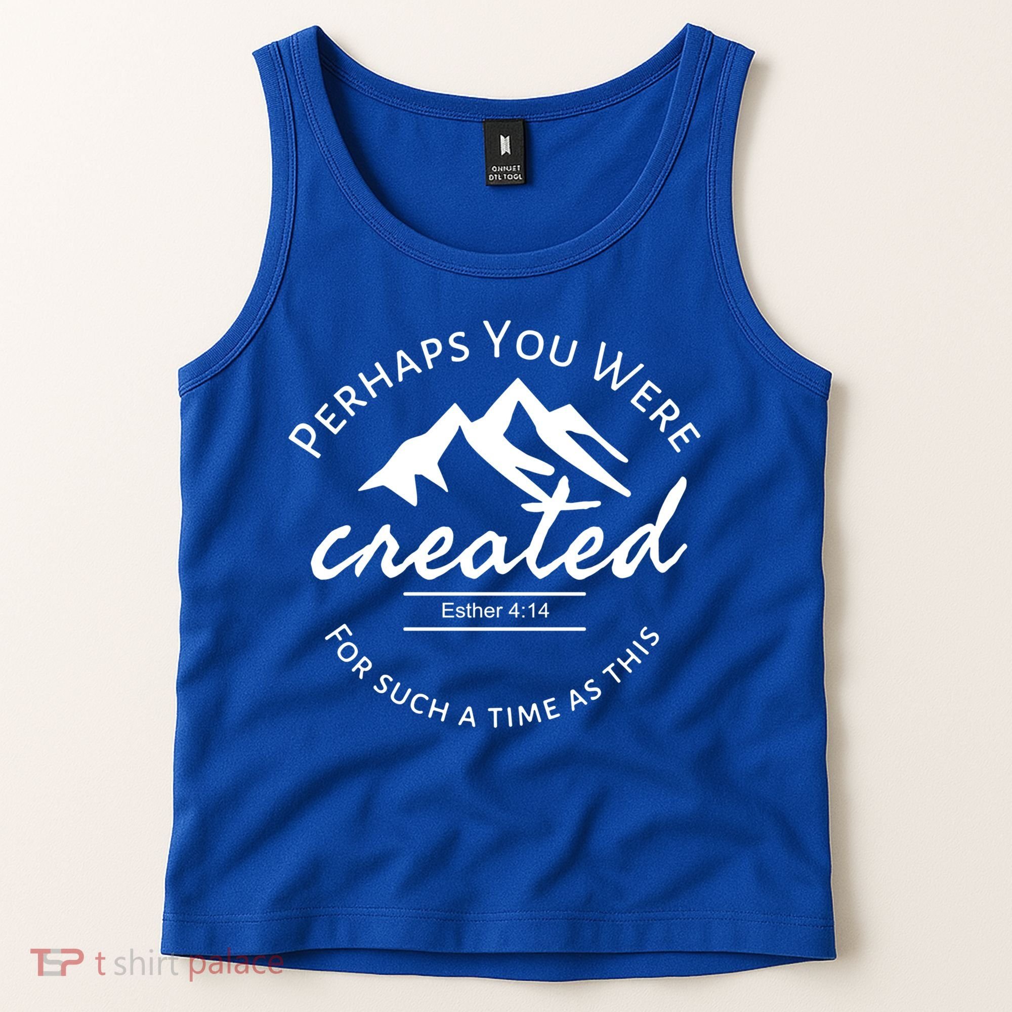 Perhaps You Were Created For Such A Time As This Esther 4 14 Great Gift Tank Top