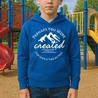 Perhaps You Were Created For Such A Time As This Esther 4 14 Great Gift Kids Hoodie thumb 2