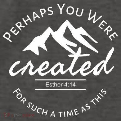 Perhaps You Were Created For Such A Time As This Esther 4 14 Great Gift Vector Backpack