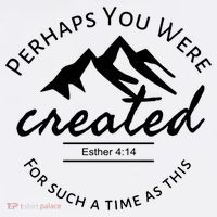 Perhaps You Were Created For Such A Time As This Esther 4 14 Great Gift Comfort Colors Garment-Dyed Hooded Sweatshirt thumb 2