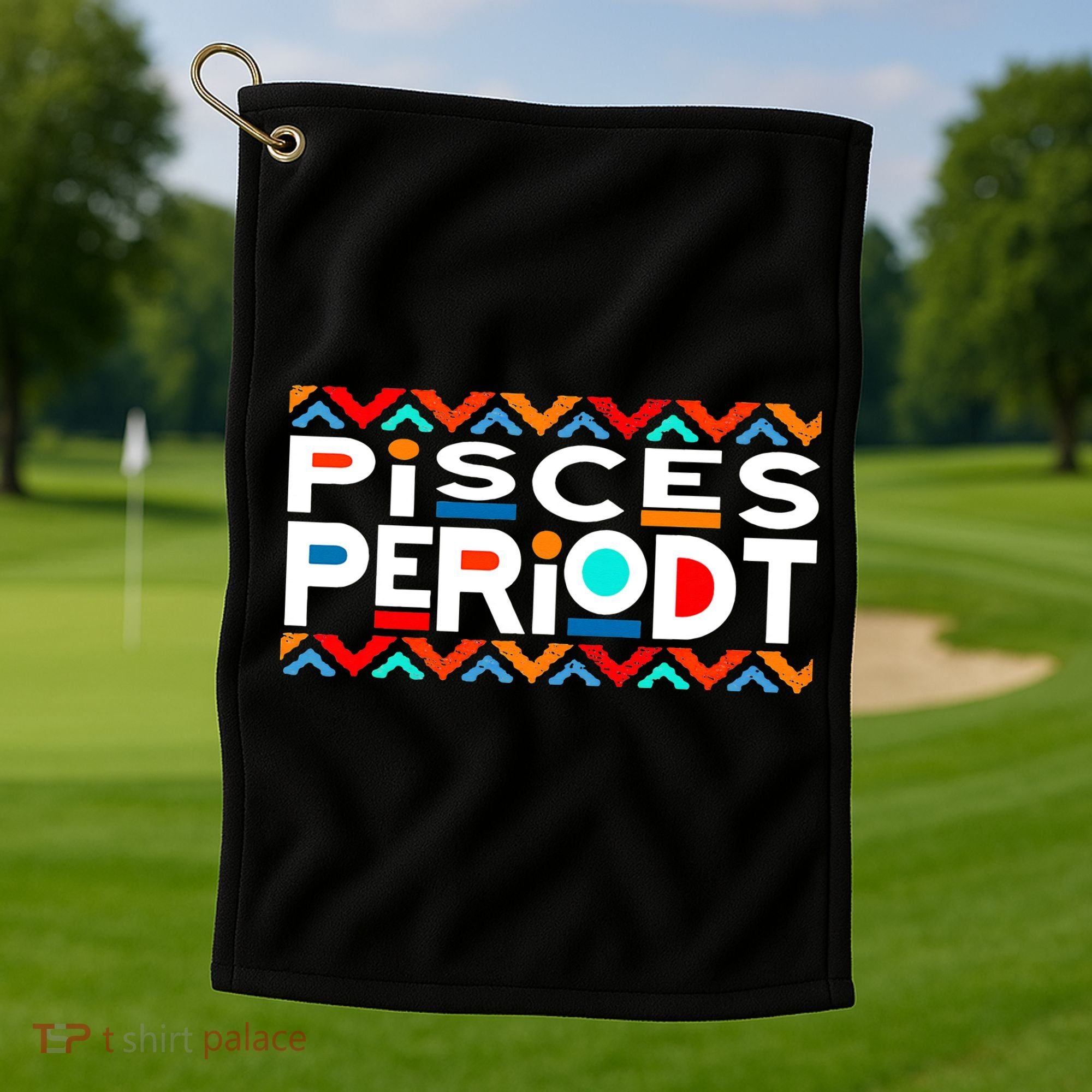 Pisces Zodiac February 19 March 20 Birthday Golf Towel