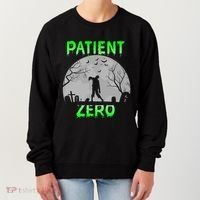 Patient Zero Funny Halloween Zombie Apocalypse Costume Women's Sweatshirt thumb 0
