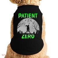 Patient Zero Funny Halloween Zombie Apocalypse Costume Doggie Tank thumb 0