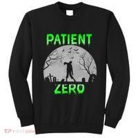 Patient Zero Funny Halloween Zombie Apocalypse Costume Sweatshirt thumb 0