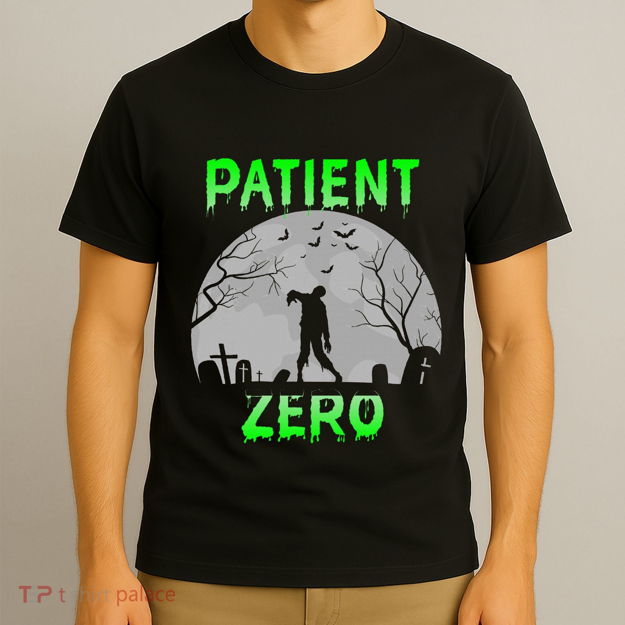 Patient Zero Funny Halloween Zombie Apocalypse Costume T-Shirt