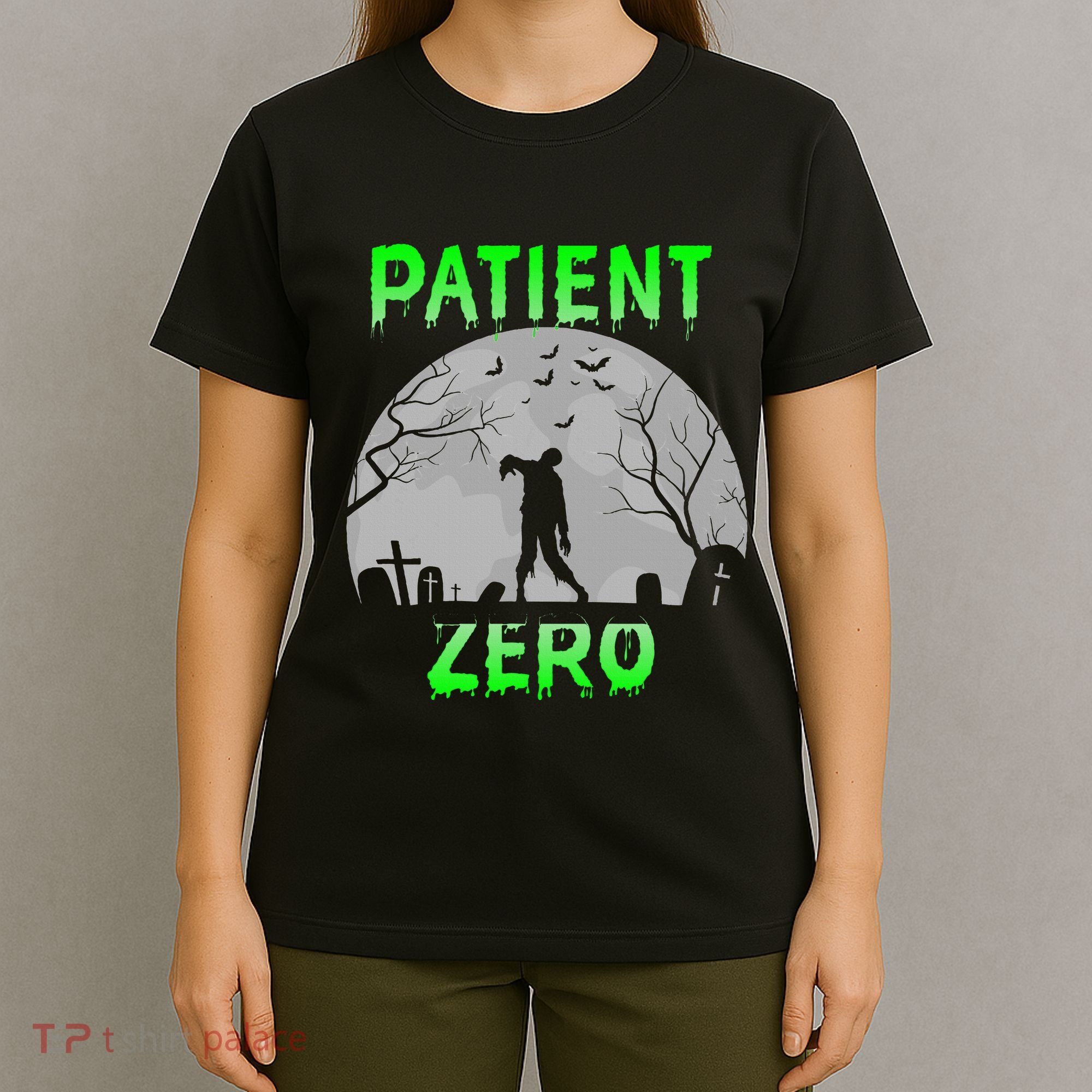 Patient Zero Funny Halloween Zombie Apocalypse Costume T-Shirt