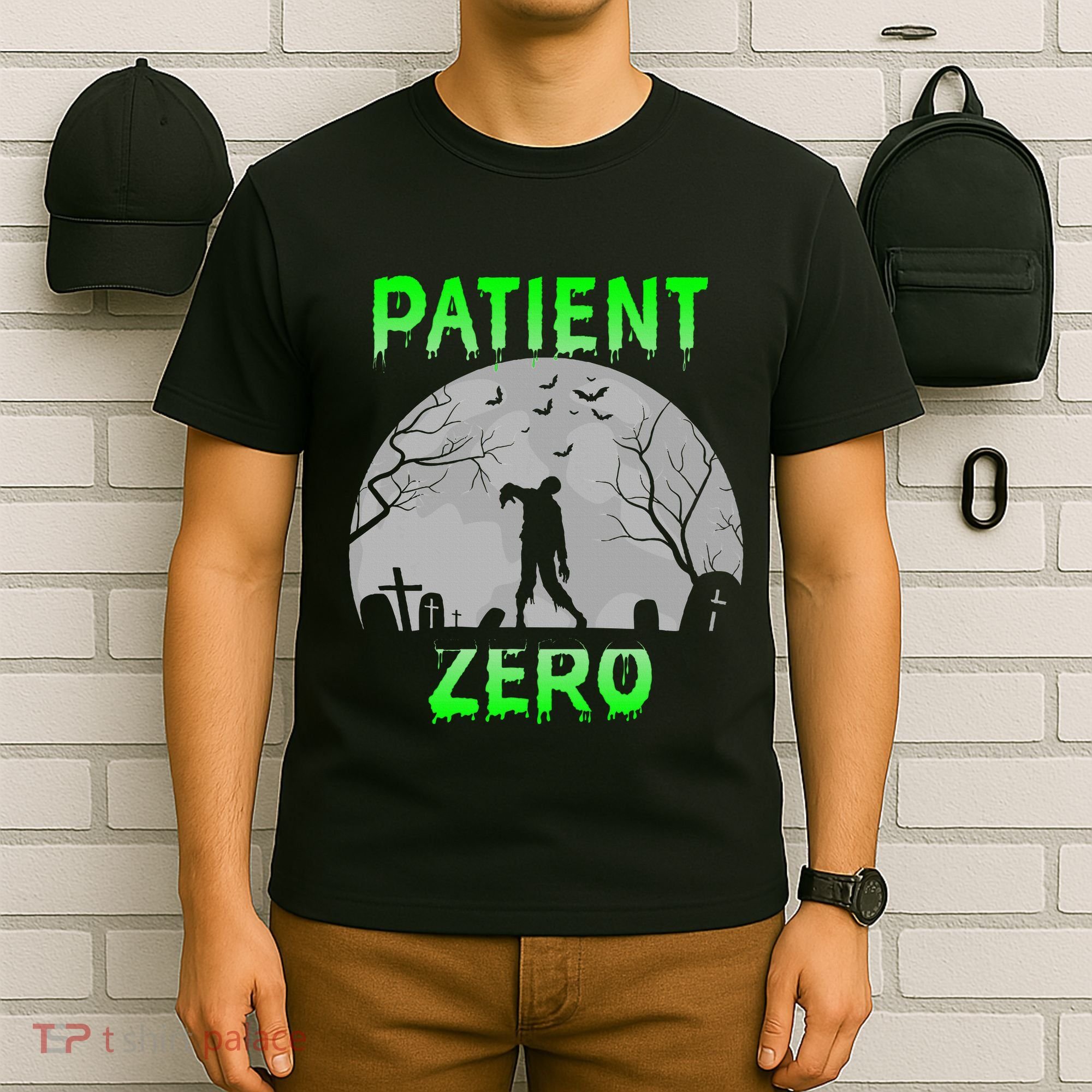 Patient Zero Funny Halloween Zombie Apocalypse Costume T-Shirt