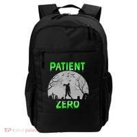 Patient Zero Funny Halloween Zombie Apocalypse Costume Backpack thumb 0