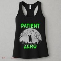 Patient Zero Funny Halloween Zombie Apocalypse Costume Women's Tank Top thumb 3