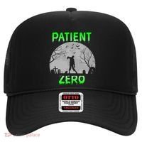 Patient Zero Funny Halloween Zombie Apocalypse Costume Hat thumb 0