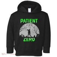 Patient Zero Funny Halloween Zombie Apocalypse Costume Toddler Hoodie thumb 0