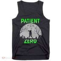 Patient Zero Funny Halloween Zombie Apocalypse Costume Tank Top thumb 0