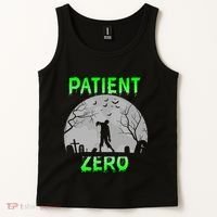 Patient Zero Funny Halloween Zombie Apocalypse Costume Tank Top thumb 2