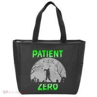 Patient Zero Funny Halloween Zombie Apocalypse Costume Tote Bag thumb 0