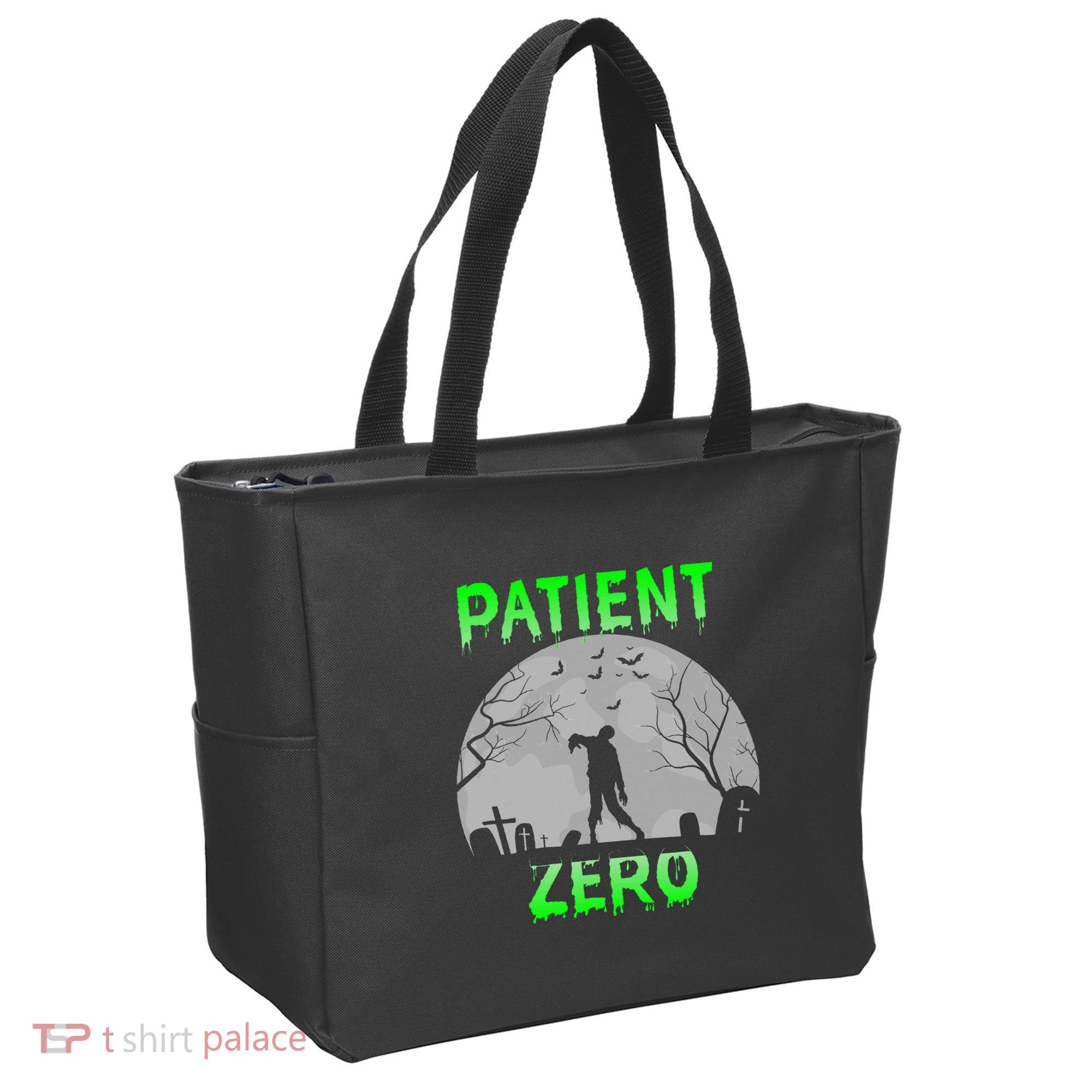Patient Zero Funny Halloween Zombie Apocalypse Costume Tote Bag
