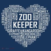 Proud Zoo Keeper Heart Gifts Zookeeper Animal Job Gift T-Shirt thumb 7
