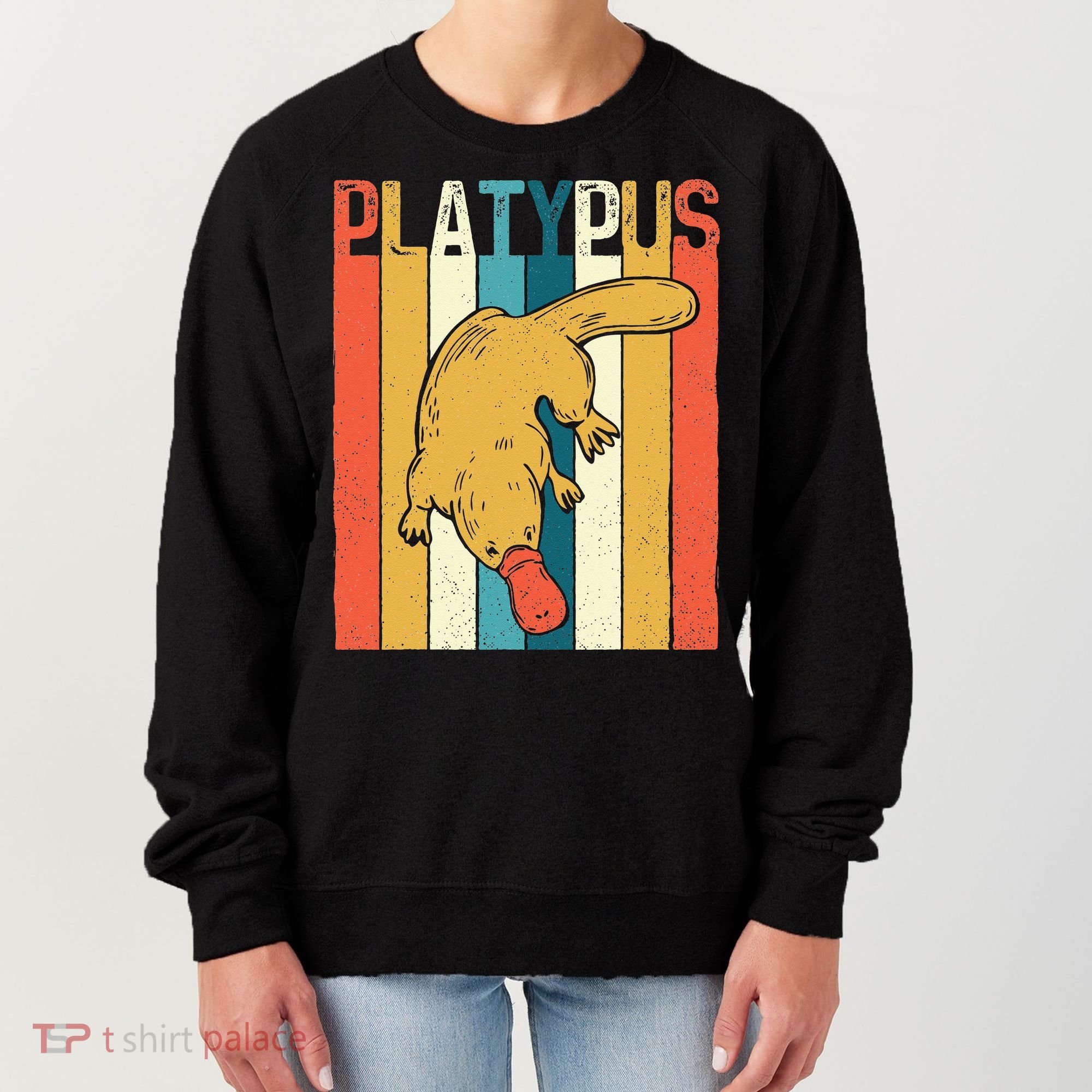 Platypus Zookeeper Marine Biologist Animal Lover Women's Sweatshirt