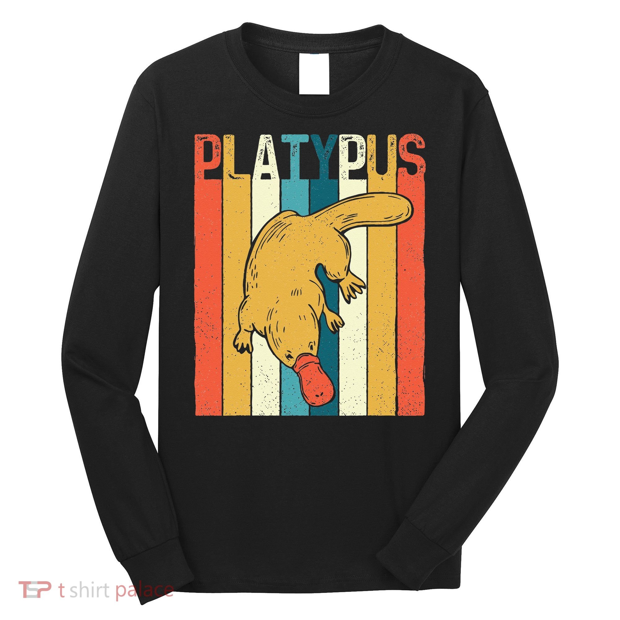 Platypus Zookeeper Marine Biologist Animal Lover Long Sleeve Shirt
