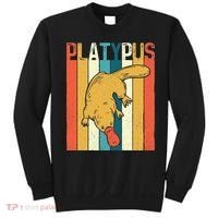 Platypus Zookeeper Marine Biologist Animal Lover Sweatshirt thumb 0