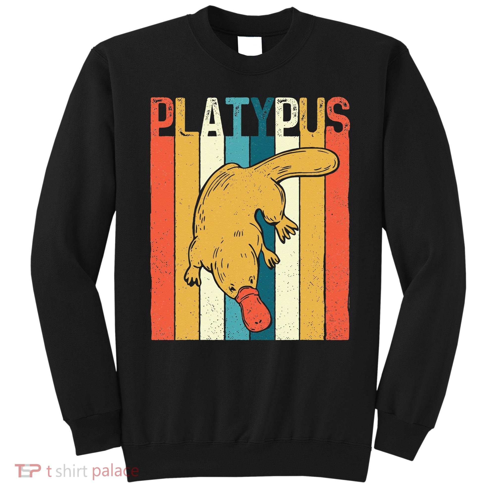 Platypus Zookeeper Marine Biologist Animal Lover Sweatshirt