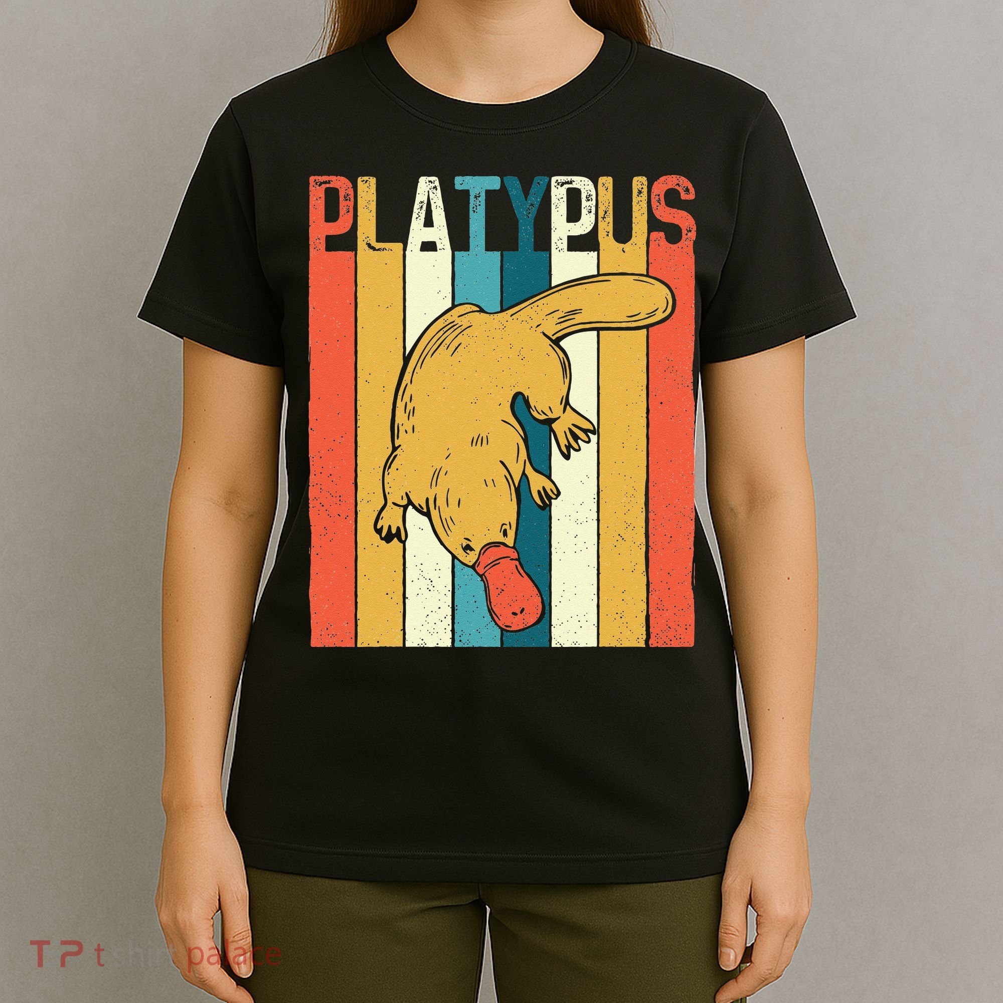 Platypus Zookeeper Marine Biologist Animal Lover T-Shirt