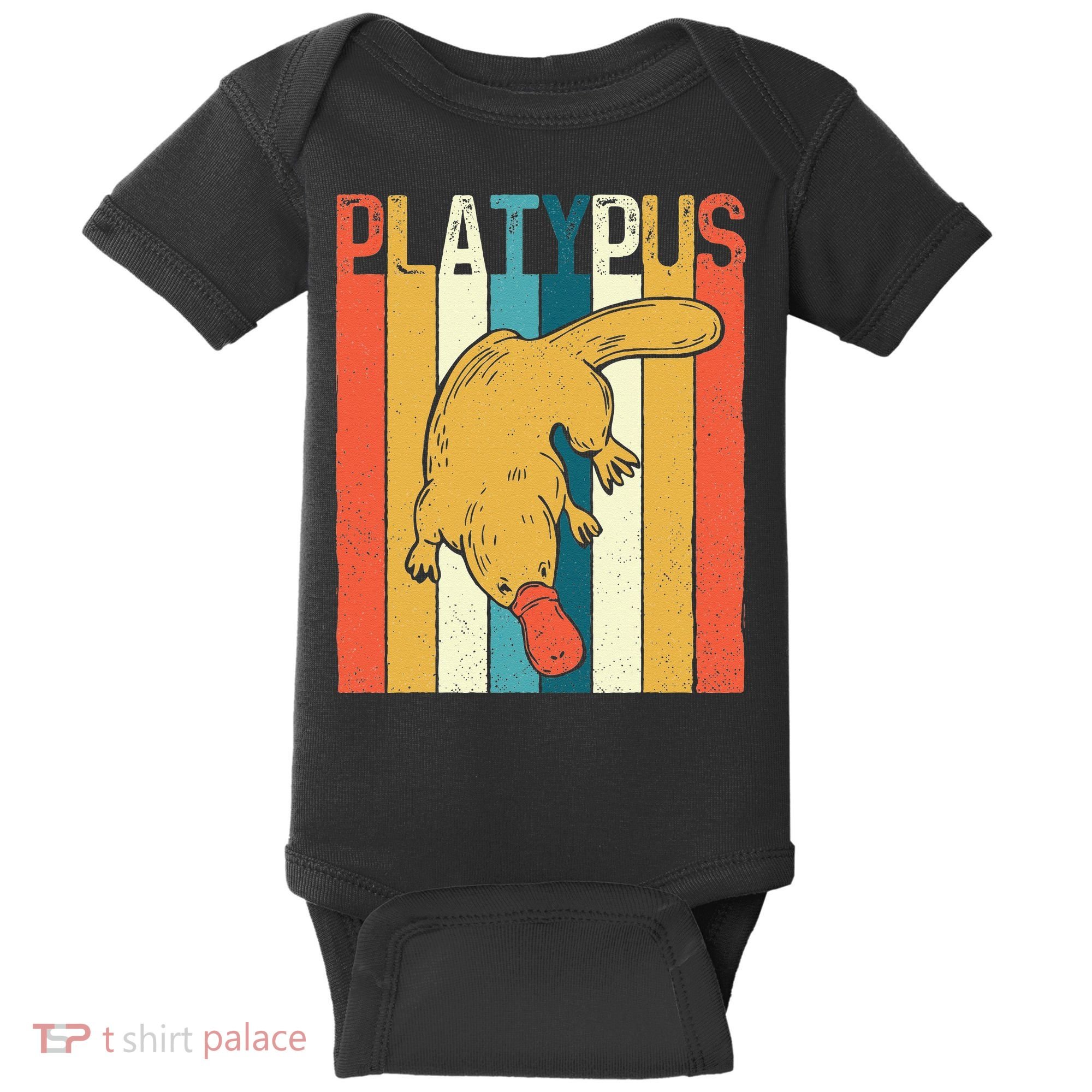 Platypus Zookeeper Marine Biologist Animal Lover Baby Bodysuit