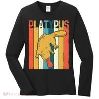 Platypus Zookeeper Marine Biologist Animal Lover Women's Long Sleeve Shirt thumb 0