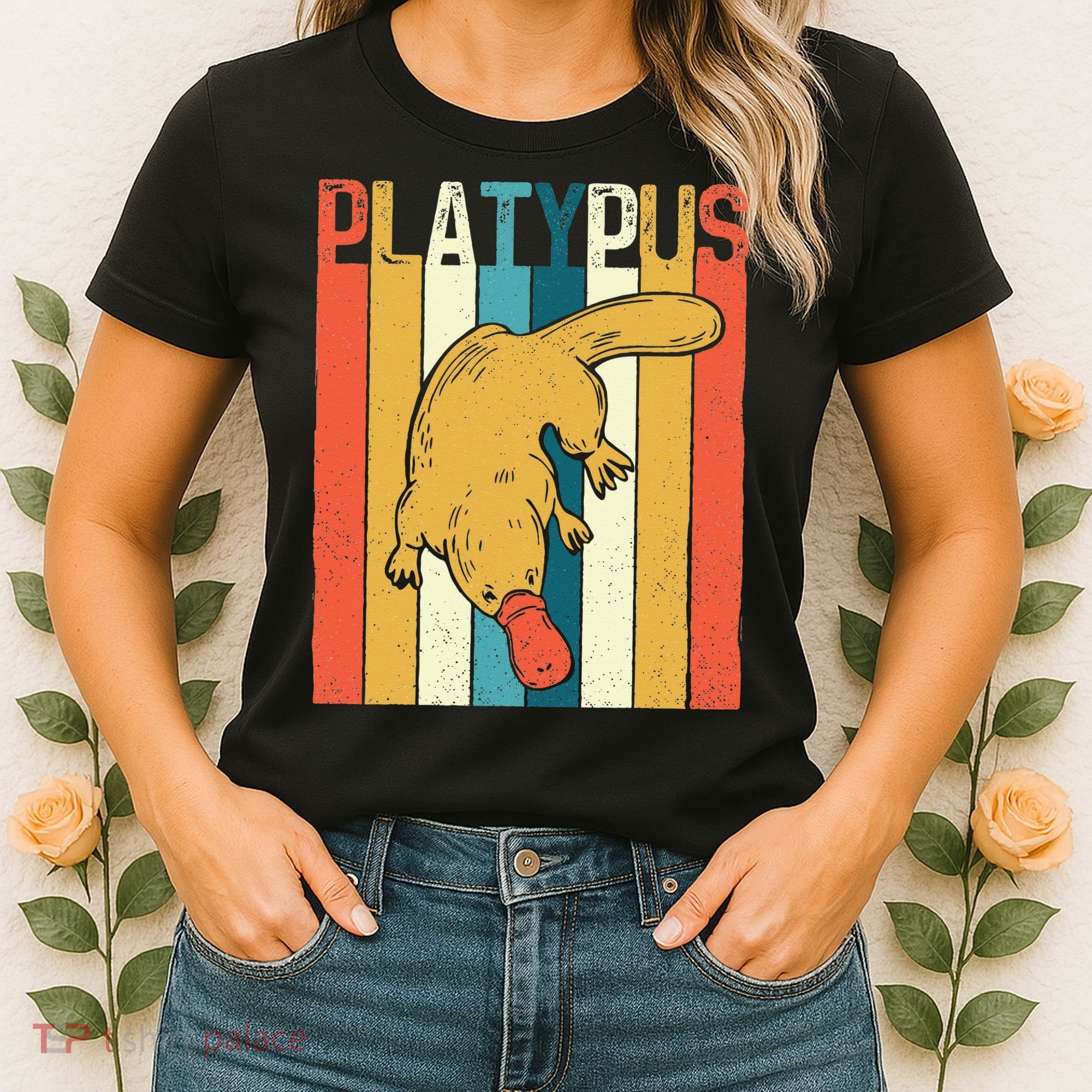 Platypus Zookeeper Marine Biologist Animal Lover Women's T-Shirt