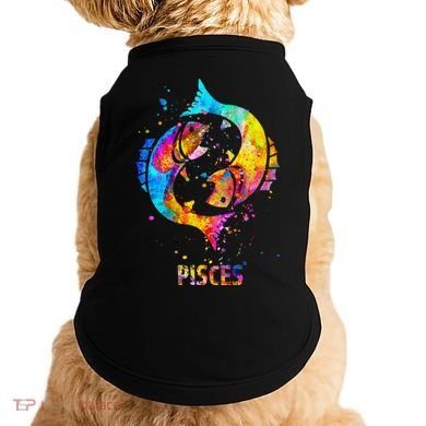 Pisces Zodiac Sign Doggie Tank