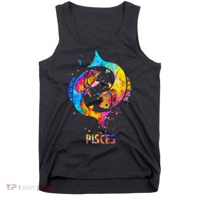 Pisces Zodiac Sign Tank Top
