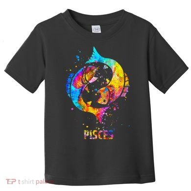 Pisces Zodiac Sign Toddler T-Shirt